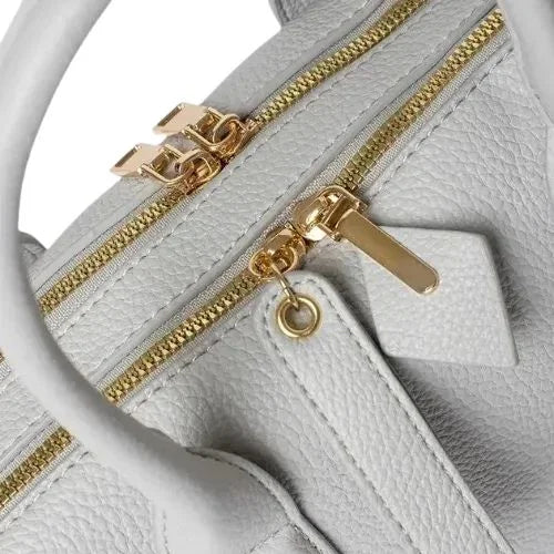 Peach And Pockets Gray Classic Bag